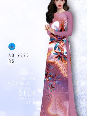 Vải áo dài hoa in 3D kiểu mới AD 9625 36 1594004496 912 Vai ao dai hoa in 3D kieu moi AD 9625