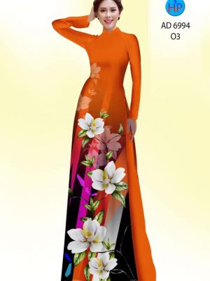 Vải áo dài hoa in 3D kiểu mới AD 6994 21 1594004874 549 Vai ao dai hoa in 3D kieu moi AD 6994