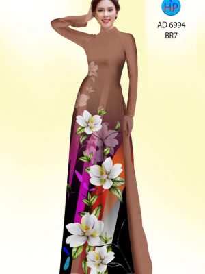 Vải áo dài hoa in 3D kiểu mới AD 6994 22 1594004874 561 Vai ao dai hoa in 3D kieu moi AD 6994