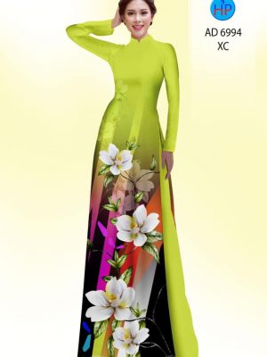Vải áo dài hoa in 3D kiểu mới AD 6994 23 1594004875 246 Vai ao dai hoa in 3D kieu moi AD 6994