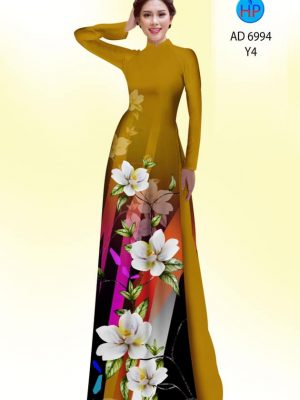 Vải áo dài hoa in 3D kiểu mới AD 6994 29 1594004876 189 Vai ao dai hoa in 3D kieu moi AD 6994