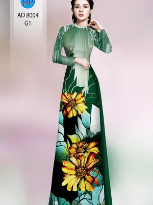 Vải áo dài hoa cúc kiểu mới AD 8004 21 1594005090 986 Vai ao dai hoa cuc kieu moi AD 8004