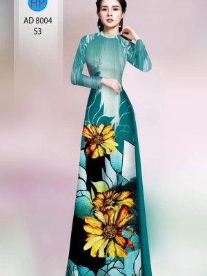 Vải áo dài hoa cúc kiểu mới AD 8004 33 1594005092 707 Vai ao dai hoa cuc kieu moi AD 8004