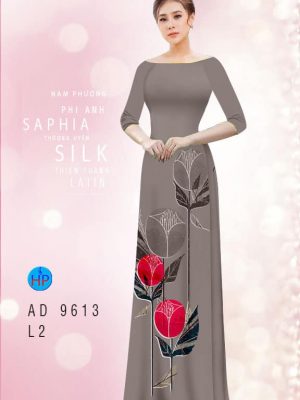 1594005336 630 Vai ao dai hoa tulip 3D thiet ke 2020 AD