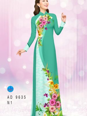 1594005695 208 Vai ao dai hoa in 3D thiet ke 2020 AD