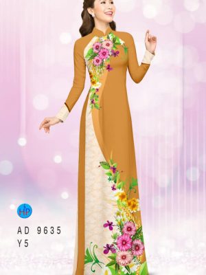 1594005697 10 Vai ao dai hoa in 3D thiet ke 2020 AD