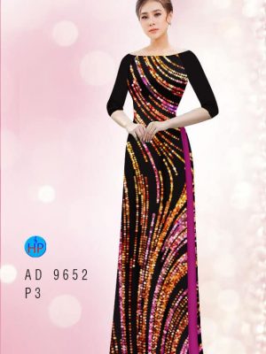 Vải áo dài hoa văn kiểu mới AD 9652 23 1594091484 81 Vai ao dai hoa van kieu moi AD 9652
