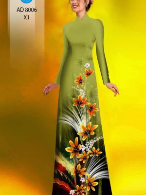 Vải áo dài hoa in 3D kiểu mới AD 8006 34 1594091616 787 Vai ao dai hoa in 3D kieu moi AD 8006
