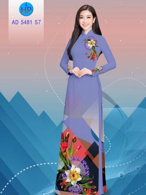 Vải áo dài hoa in 3D kiểu mới AD 5481 25 1594191462 539 Vai ao dai hoa in 3D kieu moi AD 5481