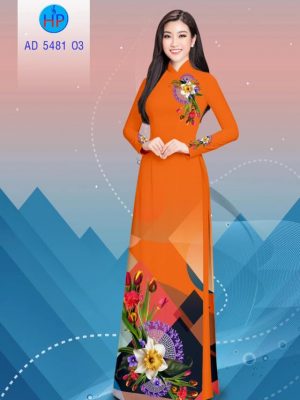 Vải áo dài hoa in 3D kiểu mới AD 5481 33 1594191463 364 Vai ao dai hoa in 3D kieu moi AD 5481