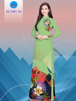 Vải áo dài hoa in 3D kiểu mới AD 5481 31 1594191463 791 Vai ao dai hoa in 3D kieu moi AD 5481