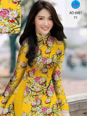 Vải áo dài hoa đều kiểu mới AD 6981 23 1594450181 309 Vai ao dai hoa deu kieu moi AD 6981