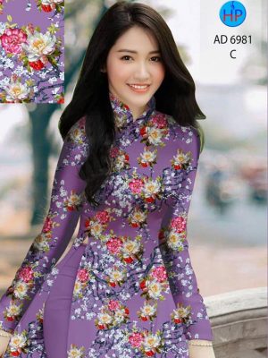Vải áo dài hoa đều kiểu mới AD 6981 24 1594450181 841 Vai ao dai hoa deu kieu moi AD 6981