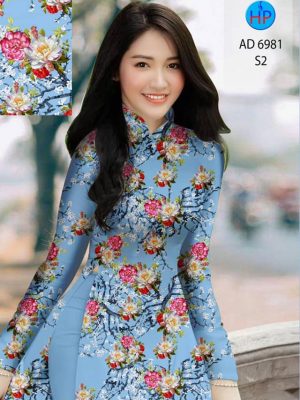 Vải áo dài hoa đều kiểu mới AD 6981 30 1594450183 469 Vai ao dai hoa deu kieu moi AD 6981