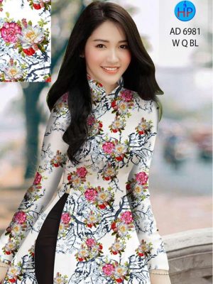 Vải áo dài hoa đều kiểu mới AD 6981 29 1594450183 625 Vai ao dai hoa deu kieu moi AD 6981