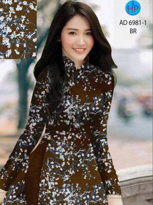 Vải áo dài hoa đều kiểu mới AD 6981 34 1594450184 261 Vai ao dai hoa deu kieu moi AD 6981