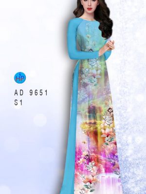 Vải áo dài hoa in 3D kiểu mới AD 9651 34 1594609113 335 Vai ao dai hoa in 3D kieu moi AD 9651