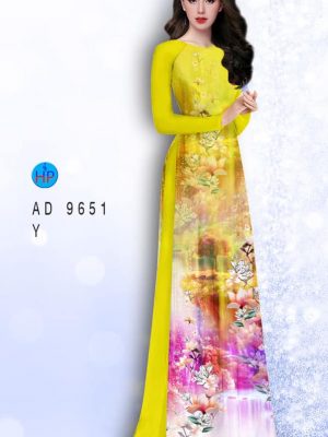 Vải áo dài hoa in 3D kiểu mới AD 9651 30 1594609113 350 Vai ao dai hoa in 3D kieu moi AD 9651