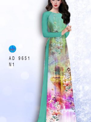 Vải áo dài hoa in 3D kiểu mới AD 9651 33 1594609113 890 Vai ao dai hoa in 3D kieu moi AD 9651