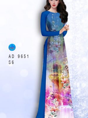 Vải áo dài hoa in 3D kiểu mới AD 9651 36 1594609114 598 Vai ao dai hoa in 3D kieu moi AD 9651