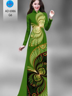 Vải áo dài hoa in 3D kiểu mới AD 6986 21 1594609265 599 Vai ao dai hoa in 3D kieu moi AD 6986