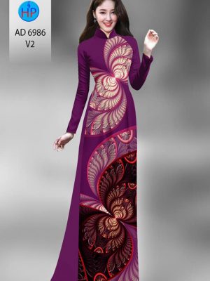 Vải áo dài hoa in 3D kiểu mới AD 6986 23 1594609266 74 Vai ao dai hoa in 3D kieu moi AD 6986