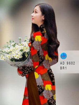 Vải áo dài hoa văn kiểu mới AD 9602 21 1594609480 317 Vai ao dai hoa van kieu moi AD 9602