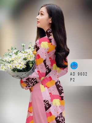 Vải áo dài hoa văn kiểu mới AD 9602 23 1594609481 353 Vai ao dai hoa van kieu moi AD 9602