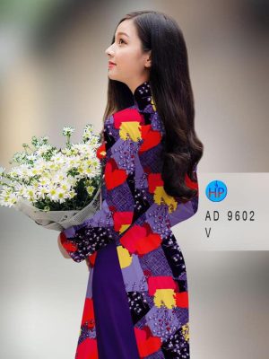 Vải áo dài hoa văn kiểu mới AD 9602 31 1594609482 461 Vai ao dai hoa van kieu moi AD 9602