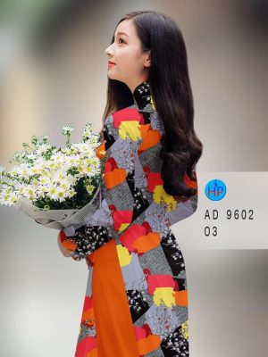 Vải áo dài hoa văn kiểu mới AD 9602 32 1594609482 661 Vai ao dai hoa van kieu moi AD 9602
