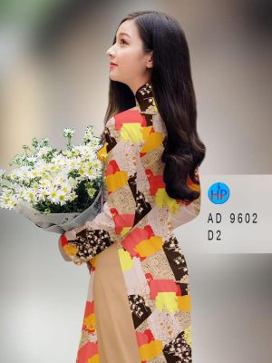 Vải áo dài hoa văn kiểu mới AD 9602 28 1594609482 771 Vai ao dai hoa van kieu moi AD 9602
