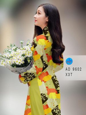 Vải áo dài hoa văn kiểu mới AD 9602 36 1594609483 726 Vai ao dai hoa van kieu moi AD 9602