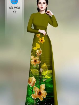 Vải áo dài hoa in 3D mới ra AD 6978 33 1594610082 618 Vai ao dai hoa in 3D moi ra AD 6978