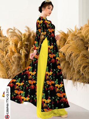 Vải áo dài hình chim đều kiểu mới AD GH6944 19 1594717140 657 Vai ao dai hinh chim deu kieu moi AD GH6944