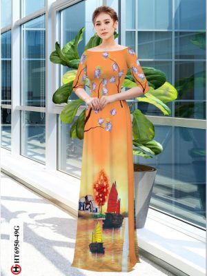 1594717286 481 Vai ao dai phong canh Ha Long thiet ke 2020