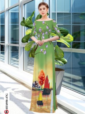 1594717286 872 Vai ao dai phong canh Ha Long thiet ke 2020