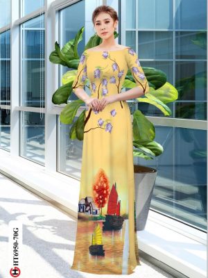 1594717287 118 Vai ao dai phong canh Ha Long thiet ke 2020