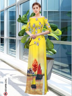 1594717287 170 Vai ao dai phong canh Ha Long thiet ke 2020