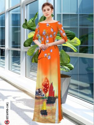 1594717287 375 Vai ao dai phong canh Ha Long thiet ke 2020