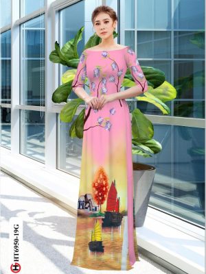 1594717287 599 Vai ao dai phong canh Ha Long thiet ke 2020