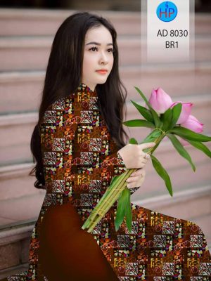 Vải áo dài hoa văn mới ra AD 8030 21 1594780174 804 Vai ao dai hoa van moi ra AD 8030