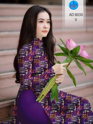 Vải áo dài hoa văn mới ra AD 8030 29 1594780175 107 Vai ao dai hoa van moi ra AD 8030