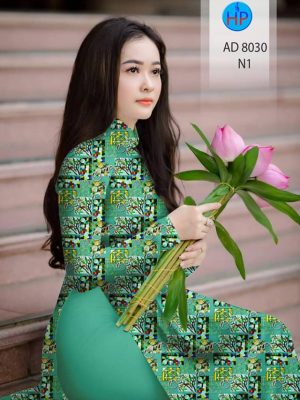Vải áo dài hoa văn mới ra AD 8030 33 1594780176 198 Vai ao dai hoa van moi ra AD 8030