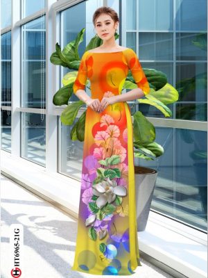 1594864234 734 Vai ao dai hoa in 3D thiet ke 2020 AD