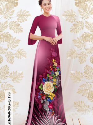 Vải áo dài hoa hồng thiết kế 2020 AD GH6960 28 1594864394 353 Vai ao dai hoa hong thiet ke 2020 AD GH6960