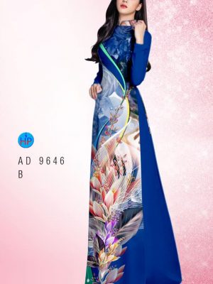 Vải áo dài hoa in 3D thiết kế 2020 AD 9646 27 1594867325 90 Vai ao dai hoa in 3D thiet ke 2020 AD
