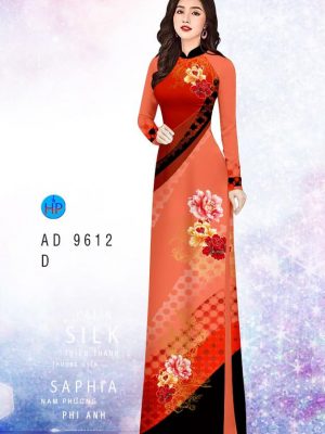 Vải áo dài hoa in 3D kiểu mới AD 9612 23 1594867699 388 Vai ao dai hoa in 3D thiet ke 2020 AD