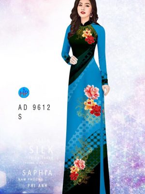 Vải áo dài hoa in 3D kiểu mới AD 9612 28 1594867700 924 Vai ao dai hoa in 3D thiet ke 2020 AD