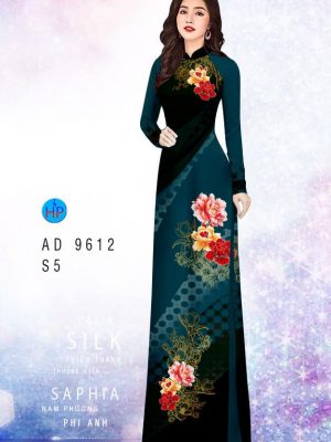 Vải áo dài hoa in 3D kiểu mới AD 9612 32 1594867701 190 Vai ao dai hoa in 3D thiet ke 2020 AD