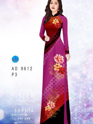 Vải áo dài hoa in 3D kiểu mới AD 9612 34 1594867701 270 Vai ao dai hoa in 3D thiet ke 2020 AD